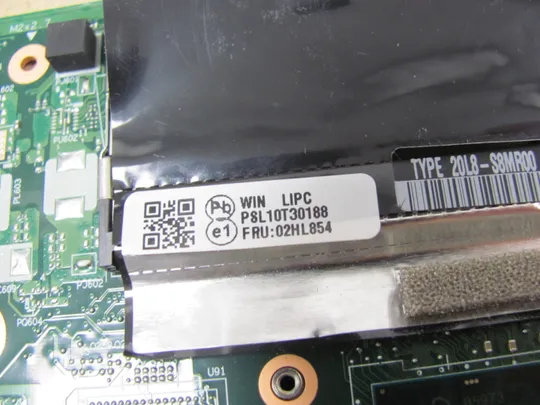 600-13 материнська плата  SR3L8   i7-8650U  ET481 NM-B471 02HL854 для Lenovo ThinkPad T480S оригінал Характеристики