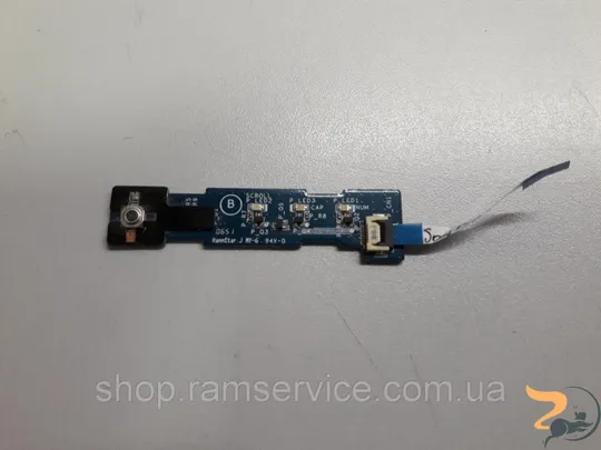 Кнопка включення для ноутбука Sony VGA-FE41M, MS11 Rev: 1.1 1p-1063502-8011, б/в Ціна