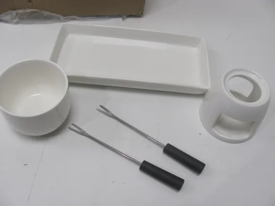 Zerodeko 1 набір духовка для плавлення шоколаду Каструля для плавлення шоколаду Каструля для фондю Каструля для плавлення масла Каструля для фондю Каструля для плавлення шоколаду Ковши для шоколадного фондю Виделка для горщика (15) З аукціону