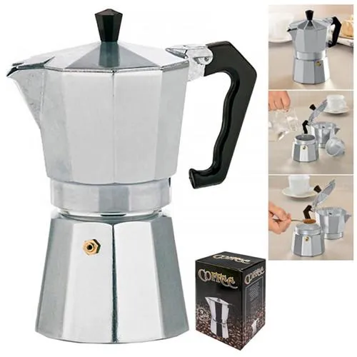 Гейзерная кофеварка Stenson TD-00437 450 мл 9 чашек Ціна