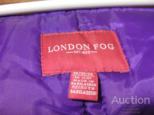 Новий Теплий Лижний / Термо Напівкомбінезон / Комбінезон / Штани London Fog Бузковий Розмір Medium 10-12 US / 139-150 UA З аукціону
