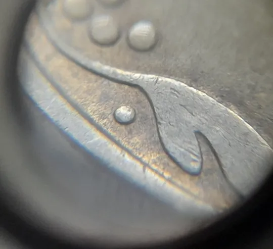 (5537) 50 копійок 1992 1БАм з підшліфовкою реверса (50 копеек 1992 брак) Де купити