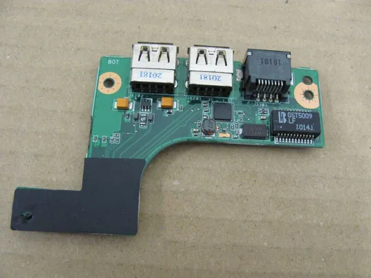 номер0531-19 плата USB LAN 60.NZXLA1000.B02 60-N1RLA1000 для Asus N73 N73S N73J N73JN RJ45 оригінал Де купити