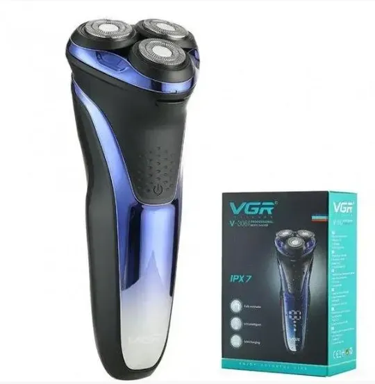 Электробритва аккумуляторная беспроводная с влагозащитой  VGR-306 (48) Ціна