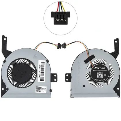 фото, Вентилятор для ноутбука ASUS X542UN, X542UA, X542UF, X542UR, X542BA Series (13NB0FD0T04111) (Кулер)