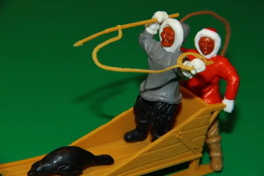 свопети чукчі мисливці на санях TIMPO 54мм Великобританія УЦІНКА Де купити