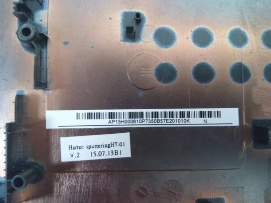 номер0315-8 Кришка дно піддон корпуса Нижний корпус (дно) для ноутбука Низ дно поддон Нижняя часть AP15H000610 для TOSHIBA SATELLITE C50 C55 L55 оригінал Інтернет-аукціон