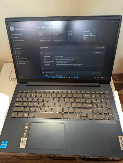 фото, Lenovo IdeaPad3 15.6 15ITL6 Intel i5-1155G7 8GB 128GB DDR4 SSD Win 11 Ноутбук