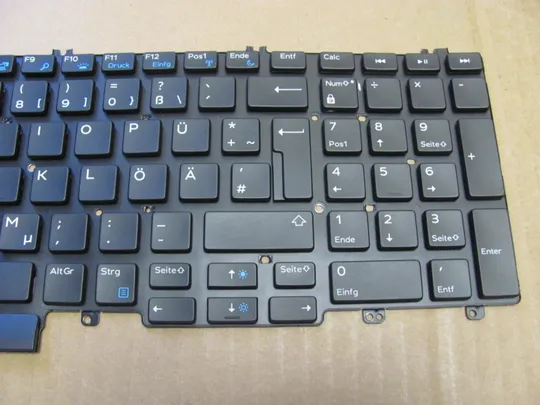 номер0987-5 клавіатура Keyboard  з підсвіткою 0NMTGD 0J8X9R  для Dell Precision 7510 7520 7530 7540 M7540 7730 7740 оригінал З аукціону