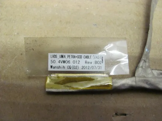 номер0195-31 шлейф,Шлейф дисплея,Шлейф підключення дисплея,Шлейф екрана,Laptop matrix cable 50.4VM06.012 для Acer Aspire V5-431 V5-471 G V5-531 G V5-571 V5-571G оригінал З аукціону