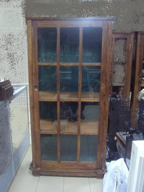 шкаф витрина винтажный дуб лот 6 шт №5470 Ціна