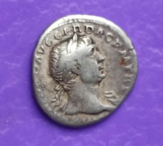 110 год н.э. Монета Рима богиня Удачи Фортуна император Траян tn483 Ціна