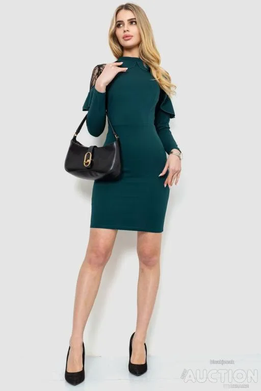 Купити Платье нарядное, цвет темно-зеленый, 214R401