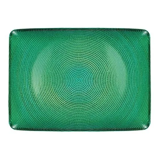 Блюдо прямоугольное Losk Brenda L0611-T8601575 23 см зеленое Ціна