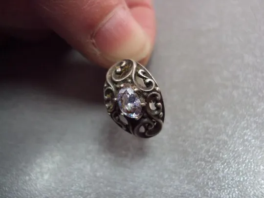 Серьга кульчик серебро вес 2,46 г №11114 Де купити