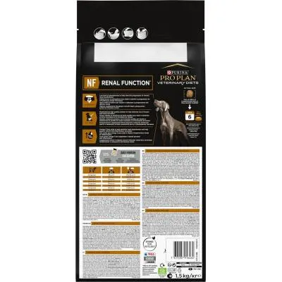 Сухой корм для собак Purina Pro Plan Veterinary Diets NF Renal Function 1.5 кг (7613287916464) Недорого