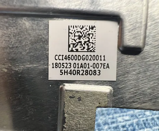 Радиатор охлаждения Lenovo v130-15igm model 81hL (cci4600dg020011 180523 01a01-007ea 5h40r28083) З аукціону