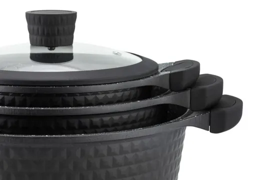 Набор посуды Edenberg Black 2 EB-9186 10 предметов З аукціону