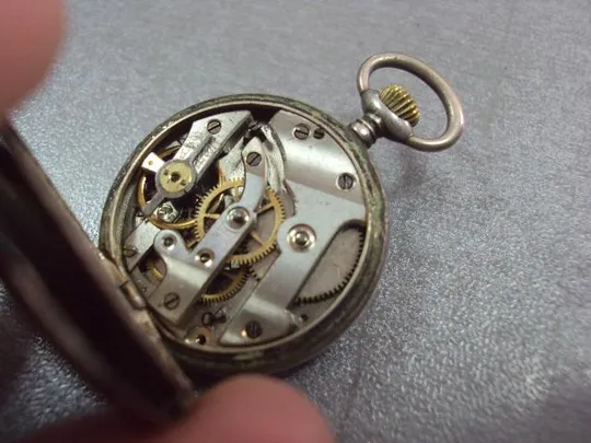 часы карманные preferita remontoir cylindre серебро №80 (№2181) Недорого