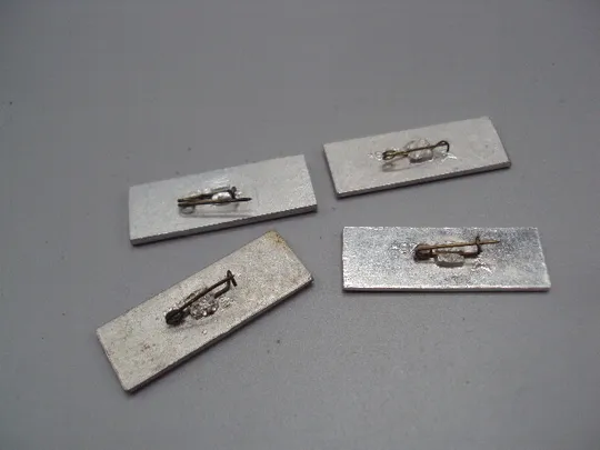 Знак аэрофлот авиация самолет Ту 144 зеленый и синий лот 4 шт №17226 Недорого