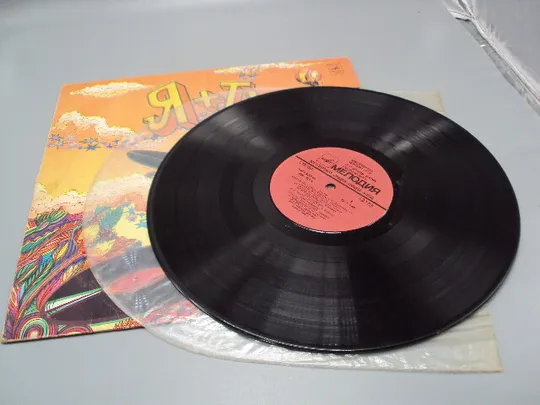 Пластинка мелодия 1980 Я + Ты Песни на стихи Михаила Пляцковского ВИА диаметр 30 см №15385МЯ Інтернет-аукціон