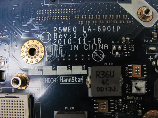 588-18 материнська плата P5WE0 LA-6901P для Acer Aspire 5750 5750G 5750Z 5750ZG 5755 5755G   оригінал Недорого