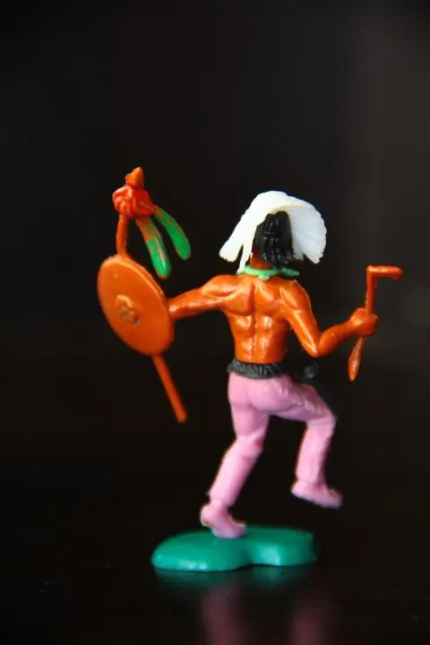 Купити индеец ВОЖДЬ 50-54мм WELO ГОНКОНГ своппет  копия BRITAINS АНГЛИЯ