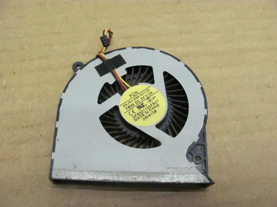 номер0195-2 Вентилятор (кулер, FAN) для TOSHIBA Satellite C870 L870 C850, C855, C875, C870, L850, L870 оригінал З аукціону