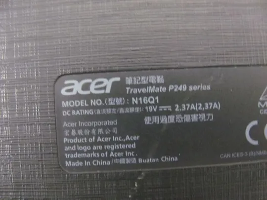 №256-12 Кришка дно піддон корпуса для ACER P249 E5-475 N16Q1 оригінал Характеристики