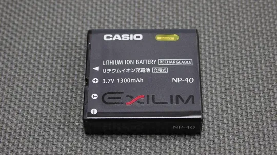 оригинальный Li-ion аккумулятор Casio NP-40 3.7V 1300mAh для цифровых фотоаппаратов Ціна