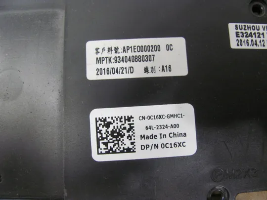 645-6 Середня частина корпуса AP1EO000900 0C16XC  для DELL  LATITUDE E5570   оригінал Продаж