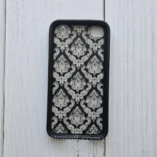 Купити Чохол Apple iPhone 4 / iPhone 4S для телефону силіконовий Чорний