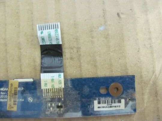 495-25 Плата кнопок тачпаду LS-6061P для Toshiba Satellite P750 P755 A660 A665 оригінал З аукціону