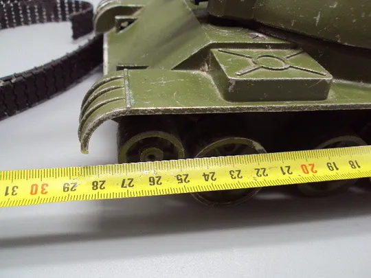 Детская игрушка модель танк большой металл тяжелый, стреляет 11,5 х 28,5 х 40,5 х 15,8 см №15537 Продаж