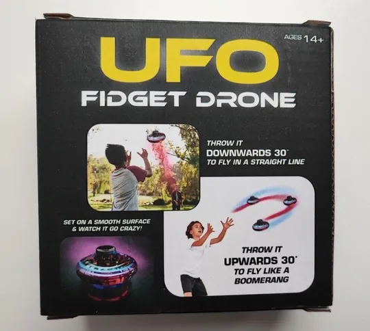 Літальний спінер левітувальний диск ufo бумеранг світиться з led Недорого