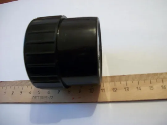 Футляр Лыткаринский Завод . Диаметр 5,5-см. Высота 5-см, для объектив  Гелиос, Юпитер,  черный Де купити