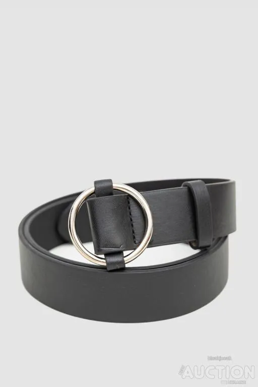 Ремень женский, цвет черный, 196R3510W11 Ціна