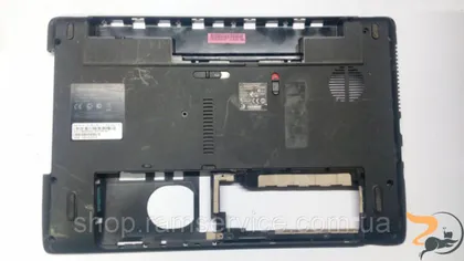 фото, Нижня частина корпуса для ноутбука Packard Bell P5WS6, б/в