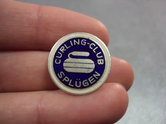 знак керлинг cc curling club splügen №2876 Продаж