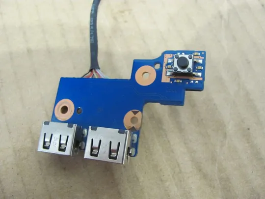 номер0183-7 плата USB з кнопкою вкл BA92-08350A для SAMSUNG NP305 NP305E7A NP300E7A 300E7A NP305E5Z оригінал Продаж