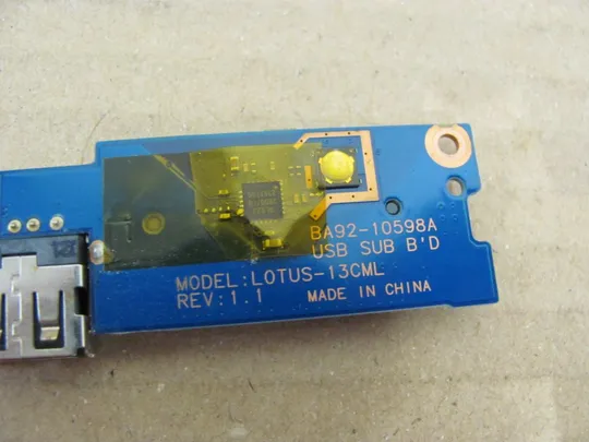 550-24 плата USB Card Reader BA92-10598A для SAMSUNG NP535 NP535U3C NP530 NP530U3C 530U 535U оригінал Інтернет-аукціон