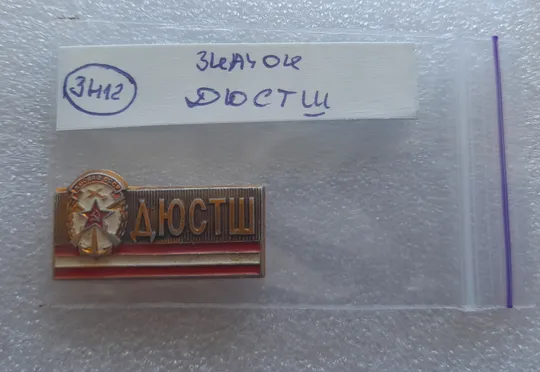 (ЗН12) Значок ДОСААФ ДЮСТШ (різновид) Де купити