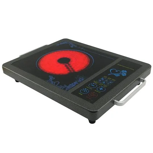 Плита инфракрасная Domotec MS-5842 на 1 конфорку, мощная настольная электроплита, индукционная плит З аукціону