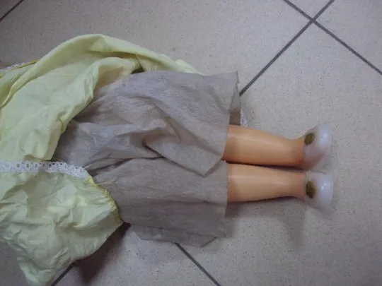 Купити Кукла ссср Киев Победа в родной одежде и туфлях резиновая голова высота 48-49 см №10781