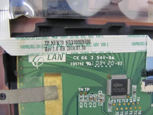 №179-1 Кришка панель палмрест тачпад AP0FQ000300 для Packard Bell Easynote TK81, PEW96 оригінал Інтернет-аукціон