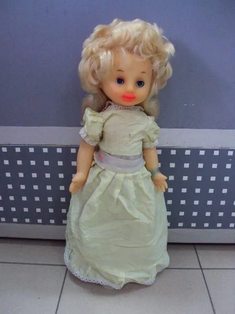 Кукла ссср Киев Победа в родной одежде и туфлях резиновая голова высота 48-49 см №10781 Ціна