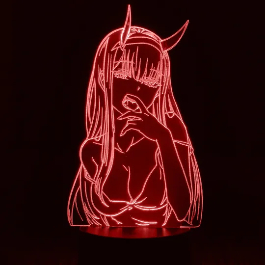 Акриловий світильник-нічник Зеро Ту 2 червоний tty-n000346 Ціна