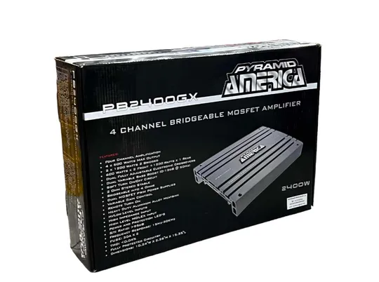 Автомобильный усилитель звука PB2400GX, 2400W, 4-х канальный Ціна