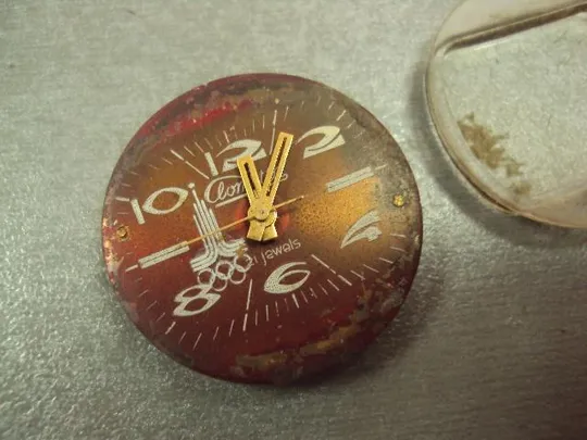 Купити часы наручные механизм циферблат олимпиада clometta №342