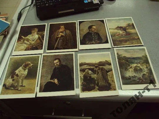 набор открыток свердловская картинная галерея 1964 12 шт №7511 З аукціону